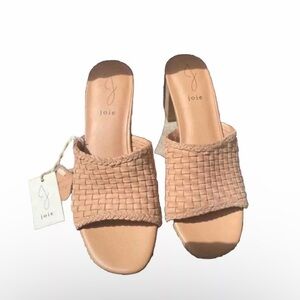 Joie Brown Genuine Leather Sandals Size 9 NWT